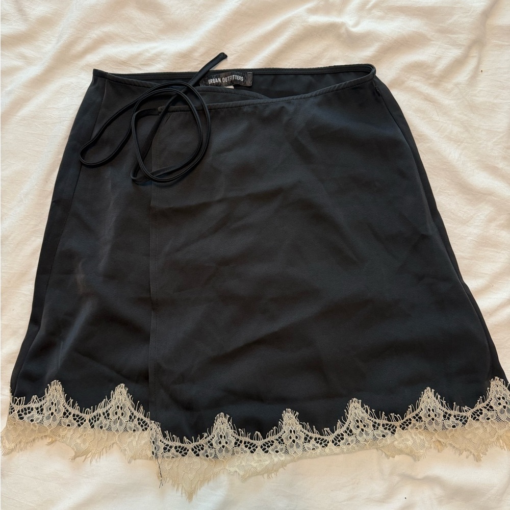 Silk Lace Wrap Skirt *with tags*